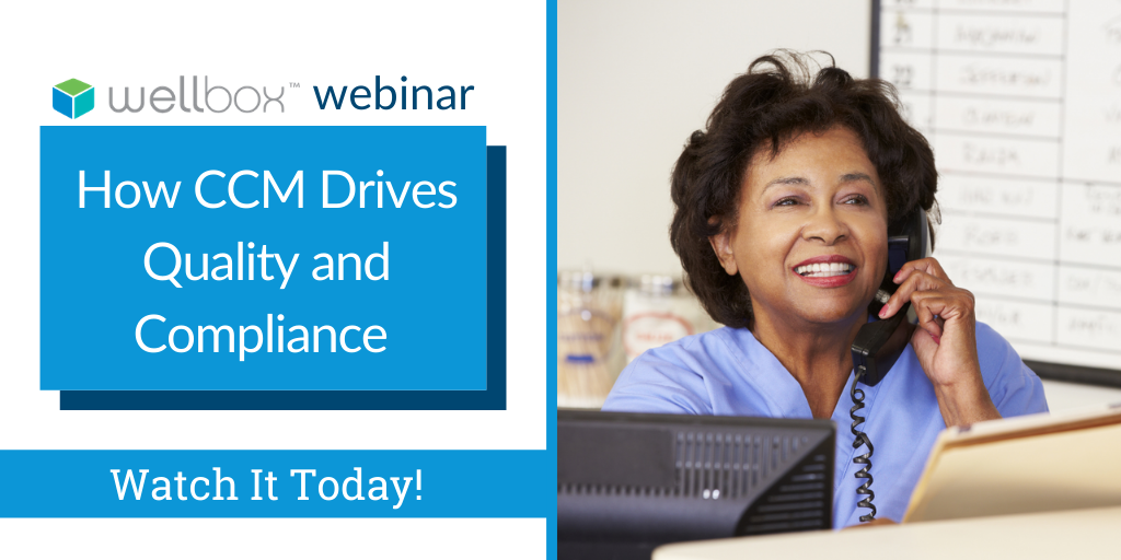 Adopting CCM can benefit your practice in improving quality scores while driving compliance. Discover how in this recorded webinar.